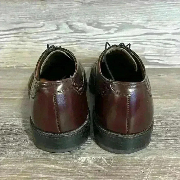Allen Edmonds Lloyd Wingtip Oxford Brogues Derby Shoes Size 9 - Picture 4 of 8